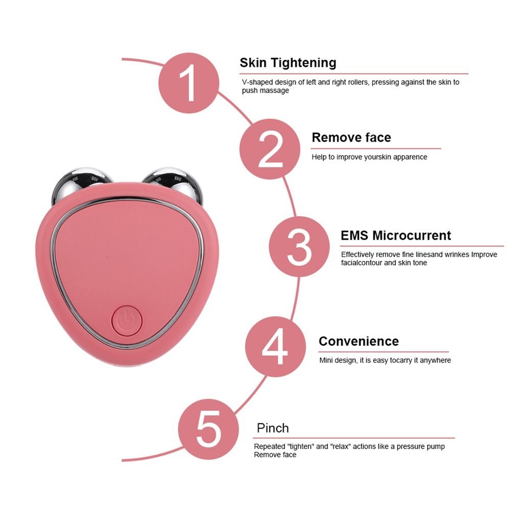 Portable Micro-current Beauty Instrument - Lift, Thin, and Reduce Edema - Sozofy