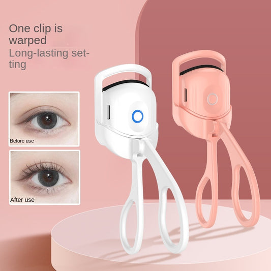 Portable Heated Eyelash Curler - Long-Lasting Lift, USB Rechargeable - Sozofy