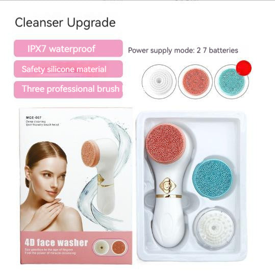 Electric Facial Cleanser - Deep Clean and Revitalize Your Skin - Sozofy